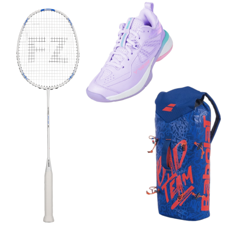 PACK : FZ FORZA SPEED LIGHT 20 + VICTOR A610IVF + SAC A DOS BABOLAT SLING