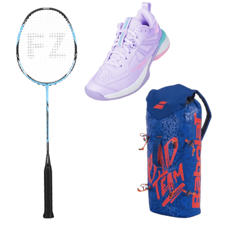 PACK : FZ FORZA PRECISION TI X1 + VICTOR A610IVF + SAC A DOS BABOLAT SLING