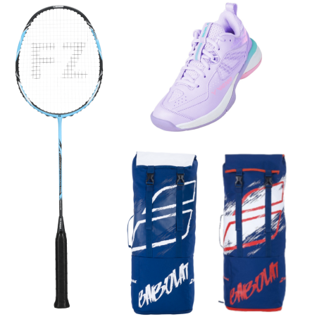 PACK : FZ FORZA PRECISION TI X1 + VICTOR A610IVF + SAC A DOS BABOLAT BACKRACK 2