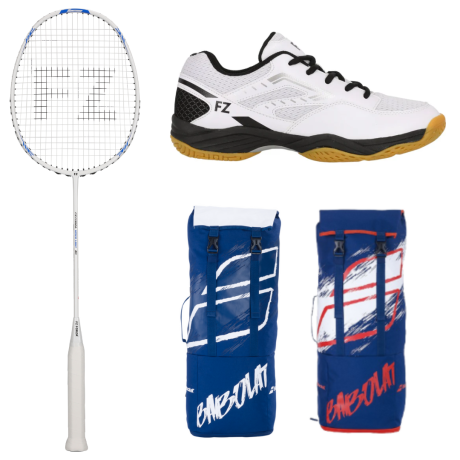 PACK : FZ FORZA SPEED LIGHT 20 + FZ FORZA X-PULSE + SAC A DOS BABOLAT BACKRACK 2