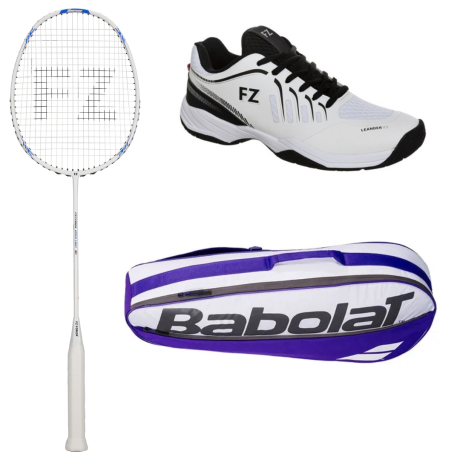 PACK : FZ FORZA SPEED LIGHT 20 + FZ FORZA LEANDER + SAC BABOLAT RH X3 CLASSIC CLUB VIOLET