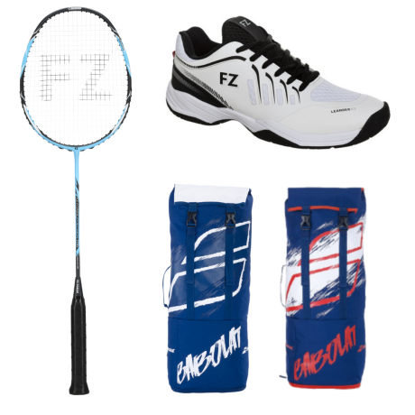 PACK : FZ FORZA PRECISION TI X1 + FZ FORZA LEANDER + SAC A DOS BABOLAT BACKRACK 2