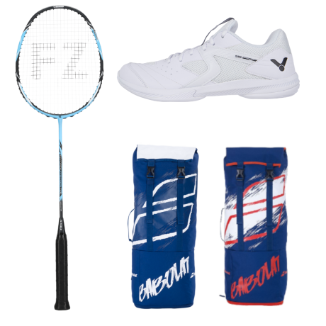 PACK : FZ FORZA PRECISION TI X1 + VICTOR S35 AC + SAC A DOS BABOLAT BACKRACK 2