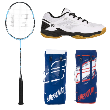 PACK : FZ FORZA PRECISION TI X1 + FZ FORZA X-PULSE + SAC A DOS BABOLAT BACKRACK 2