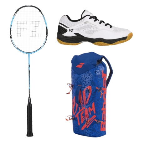 PACK : FZ FORZA PRECISION TI X1 + FZ FORZA X-PULSE + SAC A DOS BABOLAT SLING