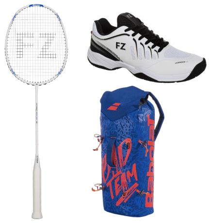 PACK : FZ FORZA SPEED LIGHT 20 + FZ FORZA LEANDER + SAC A DOS BABOLAT SLING