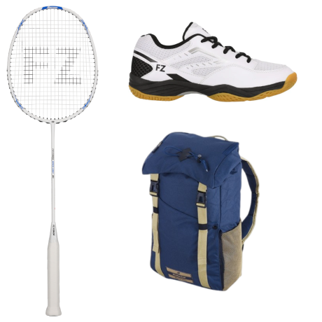 PACK : FZ FORZA SPEED LIGHT 20 + FZ FORZA X-PULSE + SAC A DOS BABOLAT BACKPACK JUNIOR