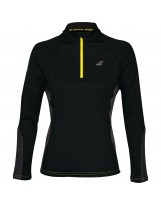 Veste à demi-zip Babolat Core Club women noire 2018