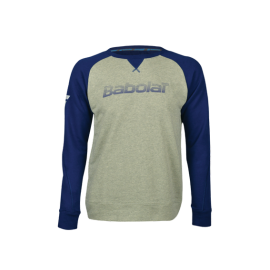 Sweat-shirt Babolat Core men 2019 gris chiné