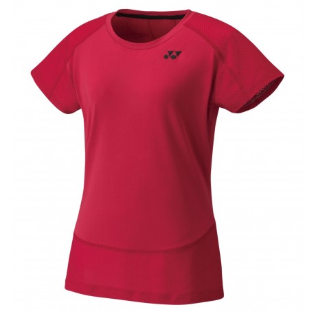 TEE-SHIRT YONEX 20478EX ROUGE FEMME