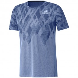 Tee-shirt adidas Colorblock men bleu