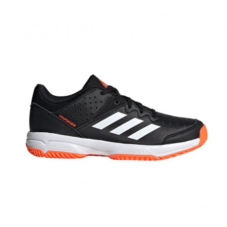 Chaussures adidas Court Stabil Junior noires Chaussures junior adidas Court Stabil