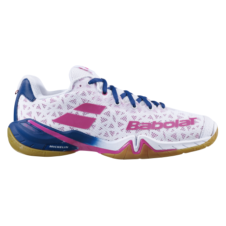 Chaussures Babolat Shadow tour lady rouge et blanc