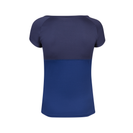 Tee-shirt Babolat play cap sleeve Girl bleu