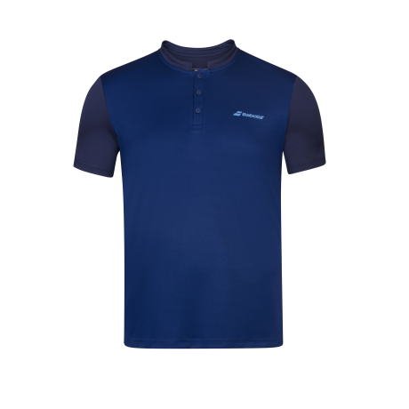 Polo Babolat play men bleu
