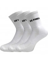 Chaussettes Forza Comfort longues blanches x3