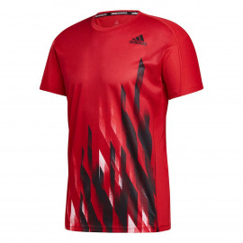 Tee-shirt Adidas Graphic men Rouge