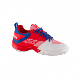 Chaussures Yonex Power Cushion 35 junior Rouge, bleu et blanc