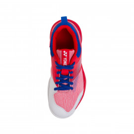 Chaussures Yonex Power Cushion 35 junior Rouge, bleu et blanc