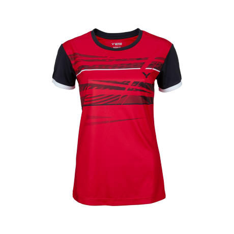 TEE-SHIRT VICTOR 6079 FUNCTION ROUGE FEMME