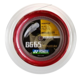 BOBINE DE CORDAGE YONEX BG 65 TITANIUM