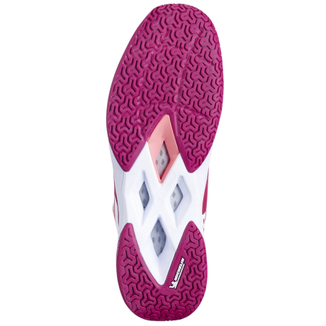 Scarpe Badminton Babolat Shadow Team Donna - Rosa/Viola, Con Suola Michelin - Foto 5