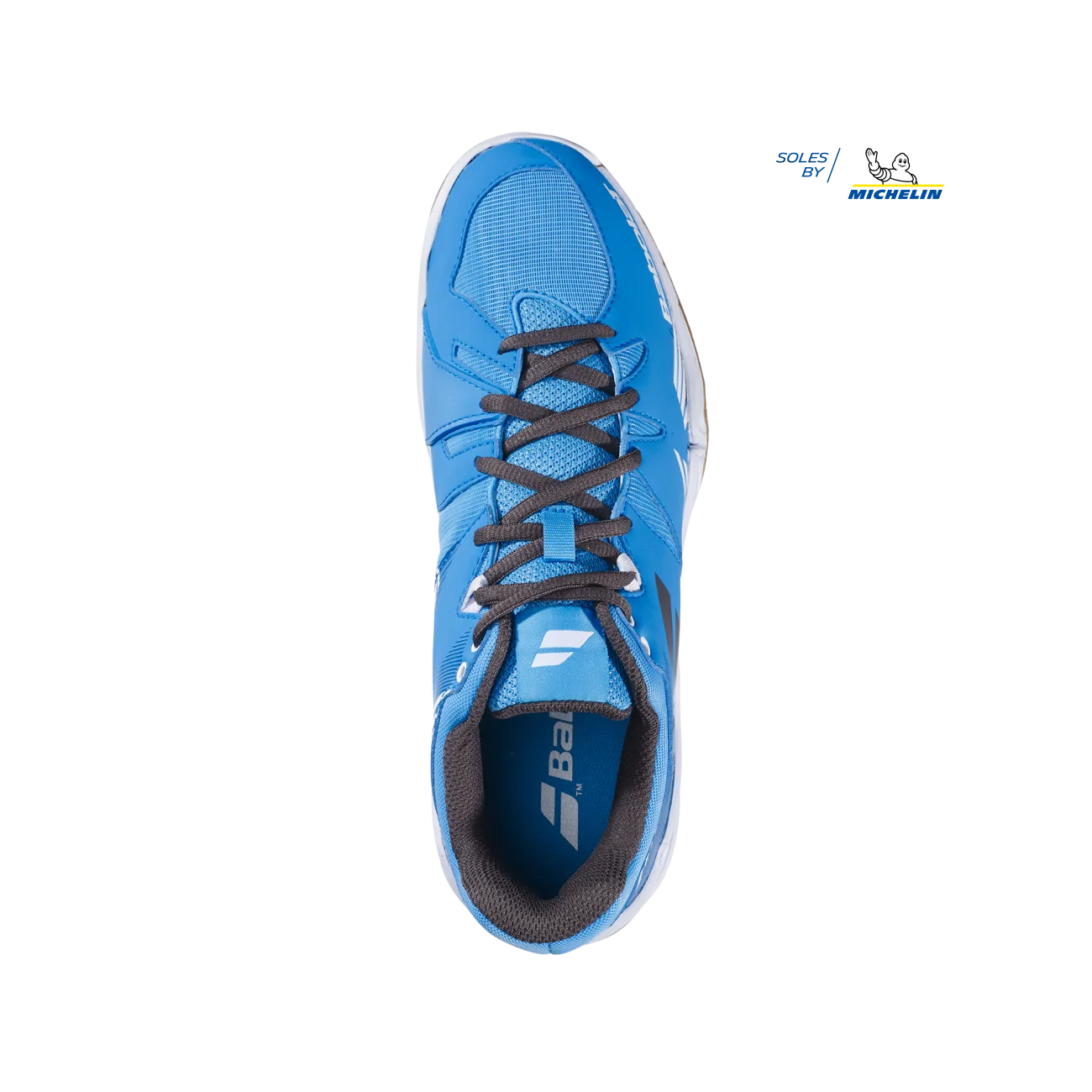 Chaussures De Badminton Pour Hommes Babolat Shadow Spirit - Intérieur, Bleu, Tailles 8 à 11 US