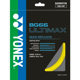 GARNITURE CORDAGE YONEX BG66 ULTIMAX GARNITURE CORDAGE YONEX BG66 ULTIMAX