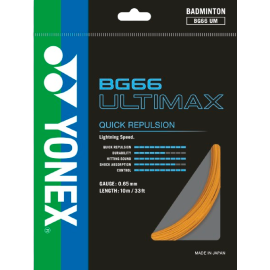 GARNITURE CORDAGE YONEX BG66 ULTIMAX GARNITURE CORDAGE YONEX BG66 ULTIMAX