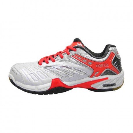 Chaussures Forza Evolve M blanches et roses