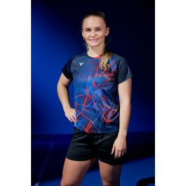 TEE-SHIRT VICTOR T-40001 TD C ASIA SERIE MARINE FEMME