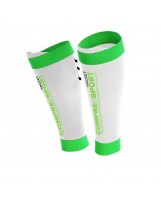 Protège-mollets de compression Compressport Pro Silicon R2 blancs