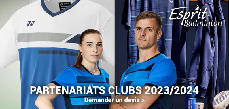 Demande club partenaire Esprit Badminton