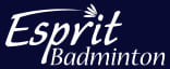 Logo esprit badminton blanc