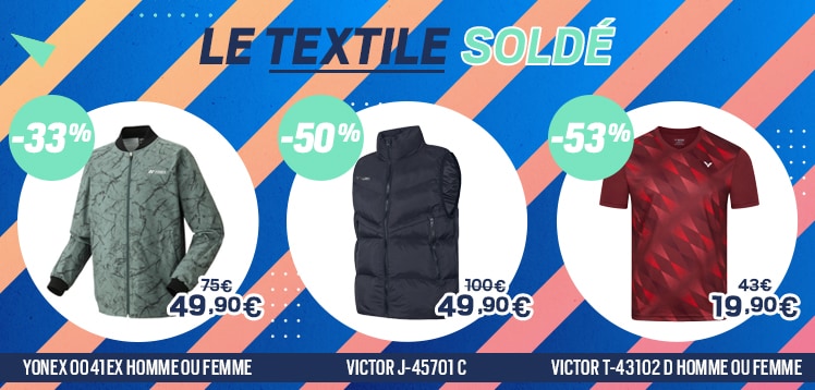 Textile soldé - Soldes été - Esprit Badminton
